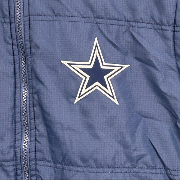 0078 Dallas Cowboys Puffer Vest Mens 2x Reversible G-III Apparel NFL Football - Picture 4 of 8